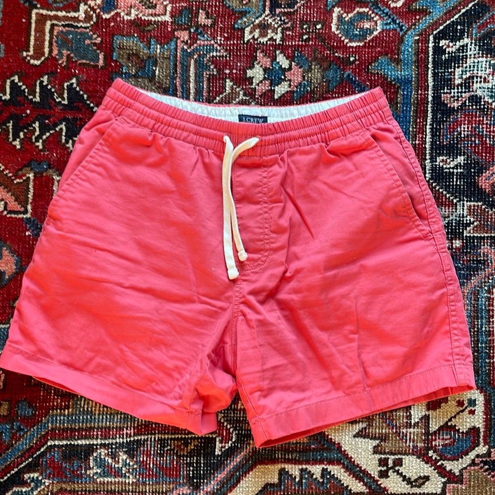 JCrew Factory Red Dock Short